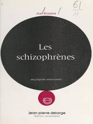 cover image of Les schizophrènes